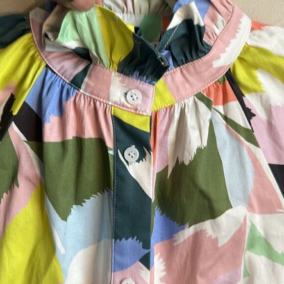 CROSBY BILLIE BLOUSE - POINCIANA XS - Picture 3 of 6